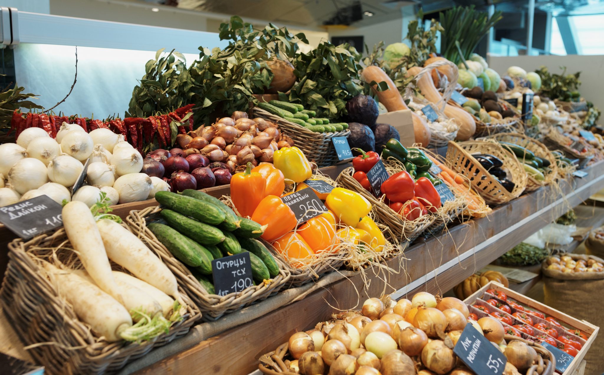 Vegetables market