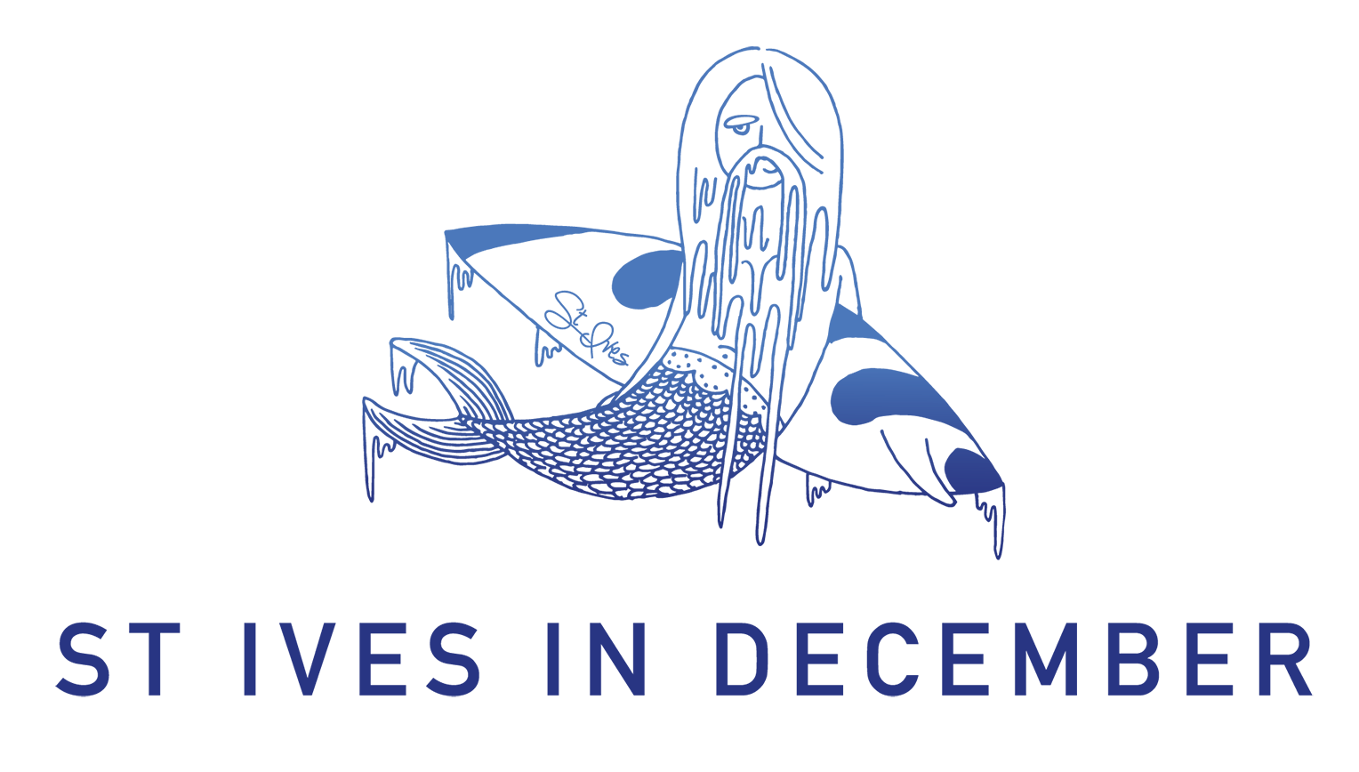 St Ives in December Logo